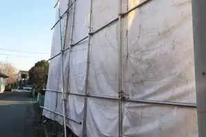 足場の設置